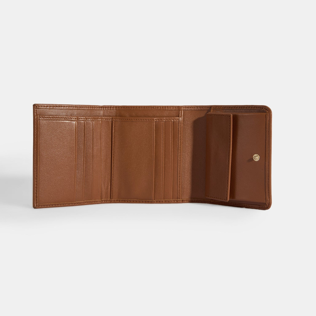 Kadın Kahve Deri Cüzdan