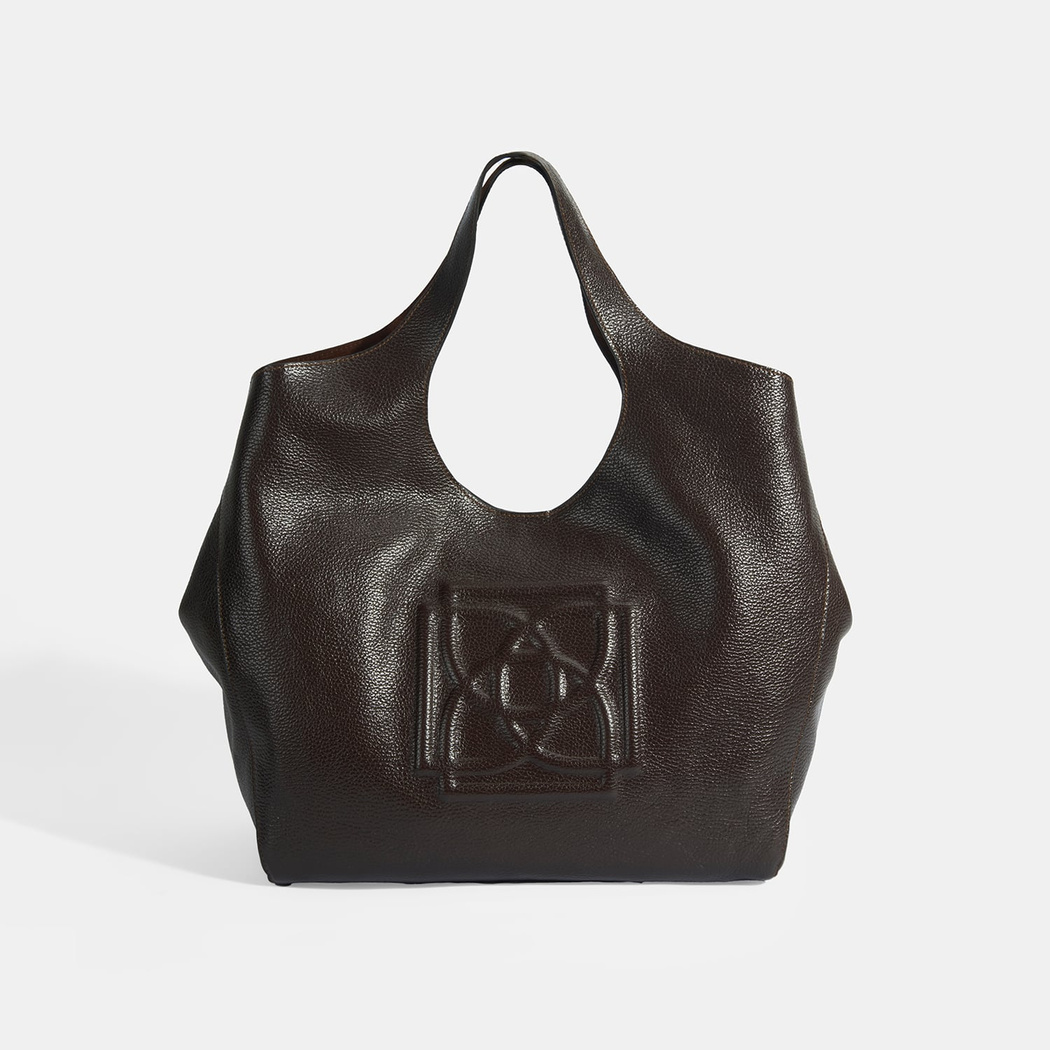 Kadın Kahve Deri Hobo Çanta