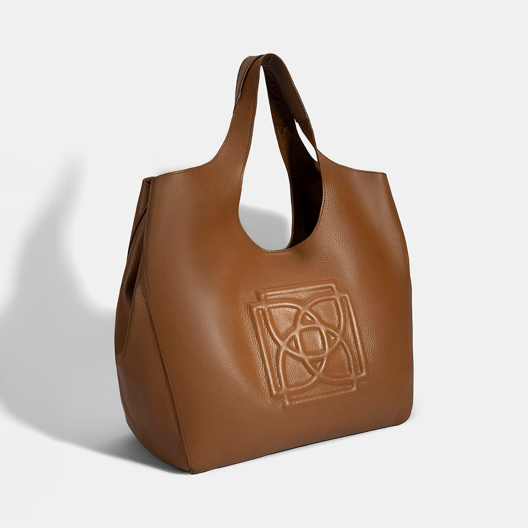 Kadın Kahve Deri Hobo Çanta