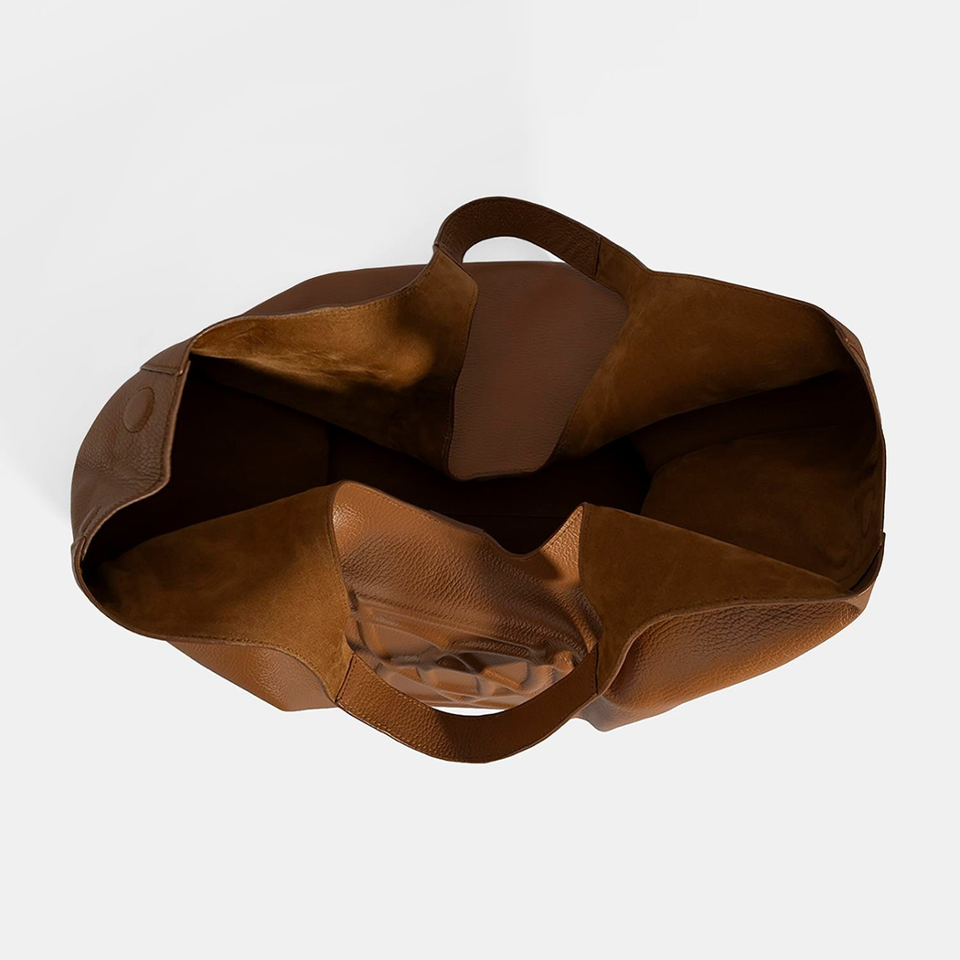 Kadın Kahve Deri Hobo Çanta