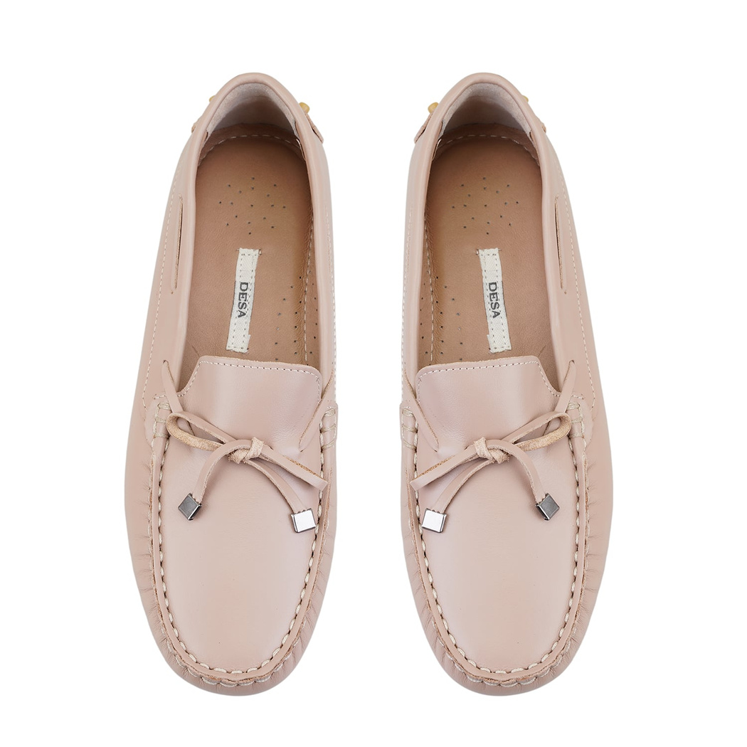 Kadın Kahve Deri Loafer