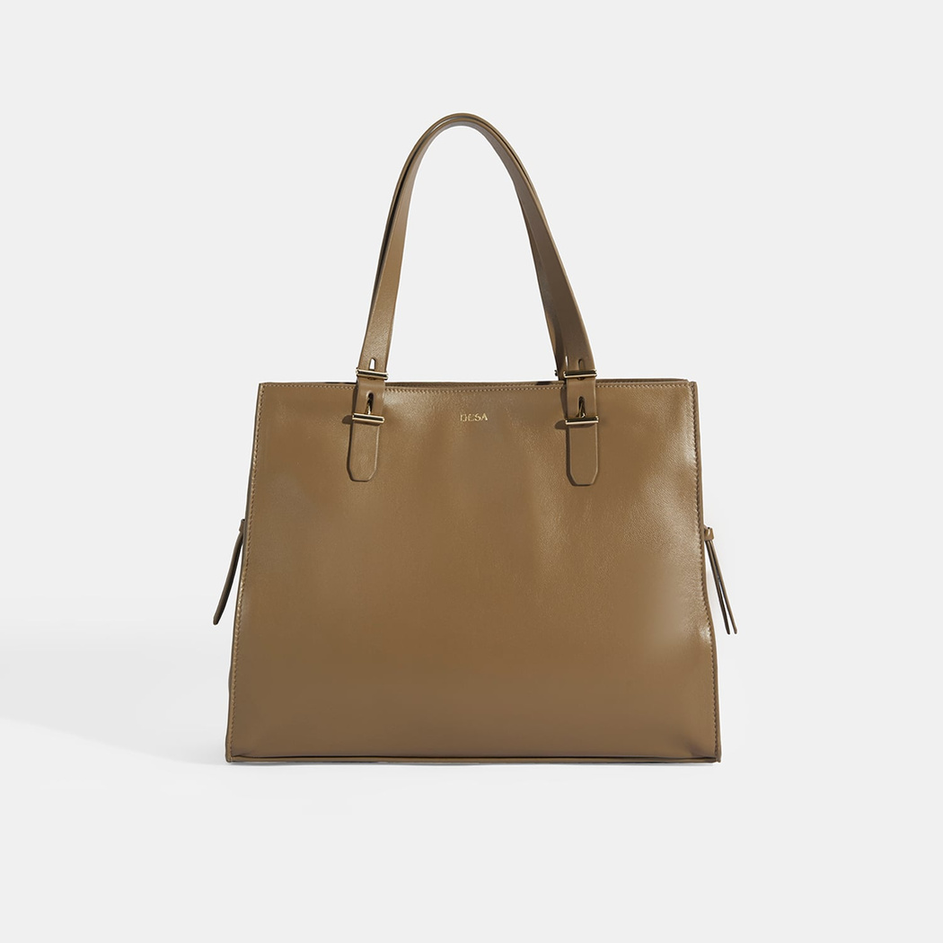 Kadın Kahve Deri Omuz Çantası