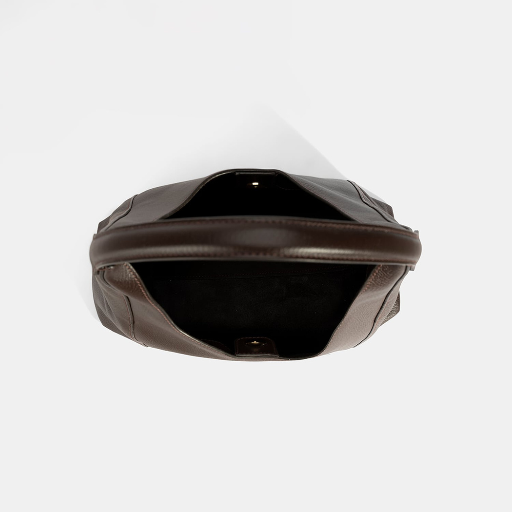 Kadın Kahve Deri Omuz Çantası