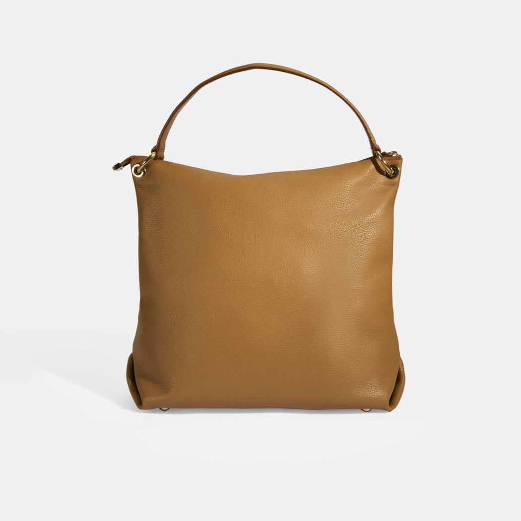 Kadın Kahve Deri Omuz Çantası