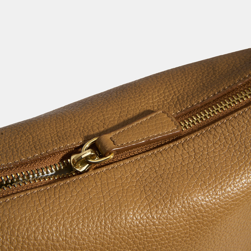 Kadın Kahve Deri Omuz Çantası