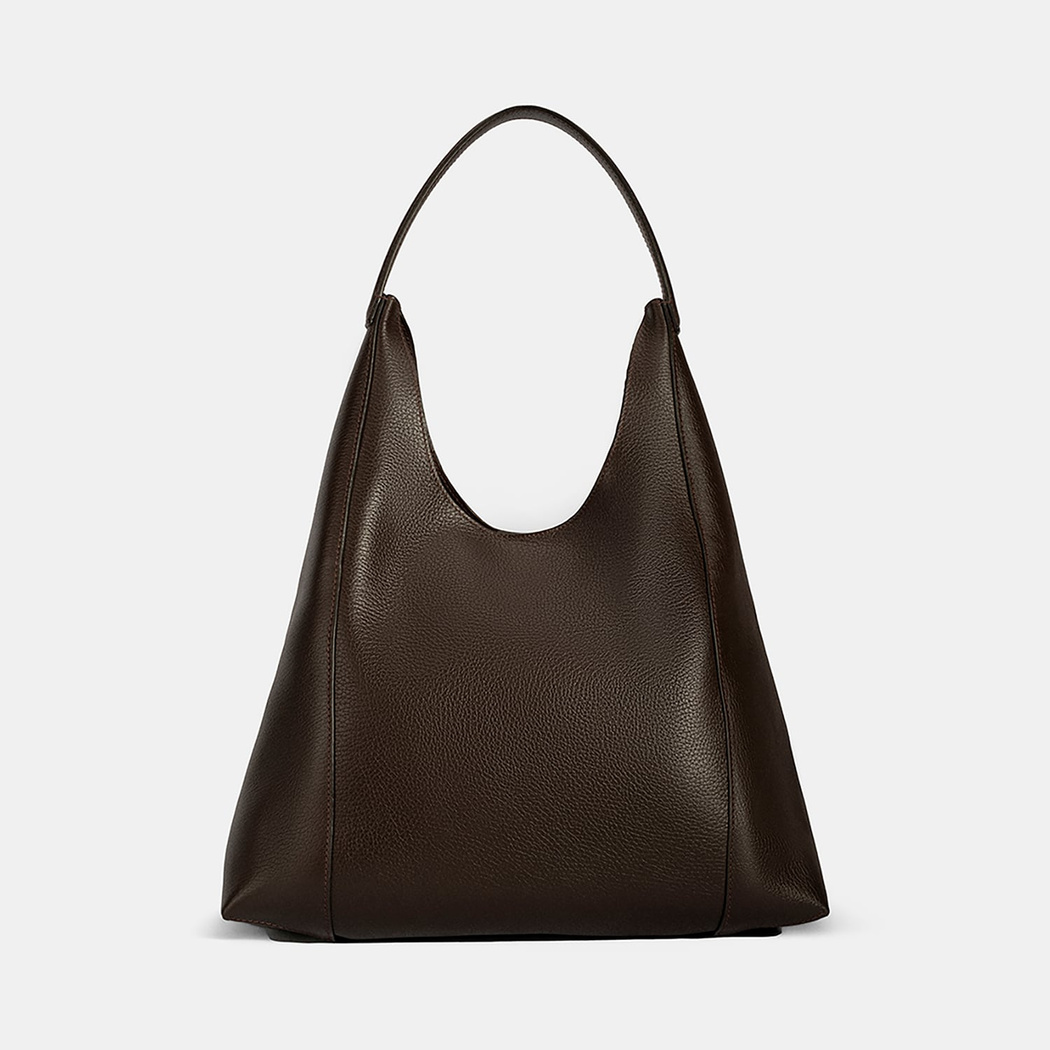 Kadın Kahve Deri Omuz Çantası