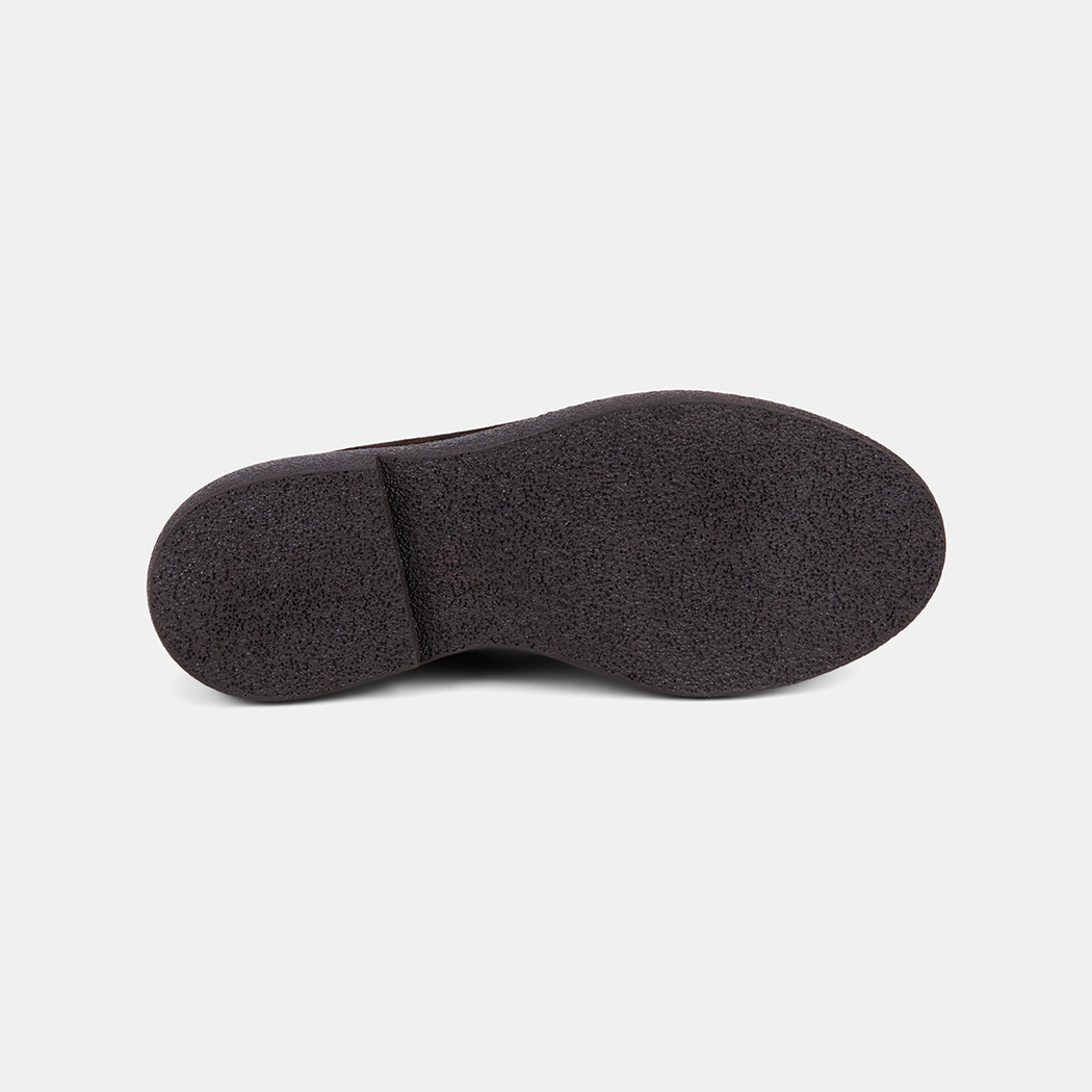 Kadın Kahve Metal Zımba Detaylı Süet Loafer
