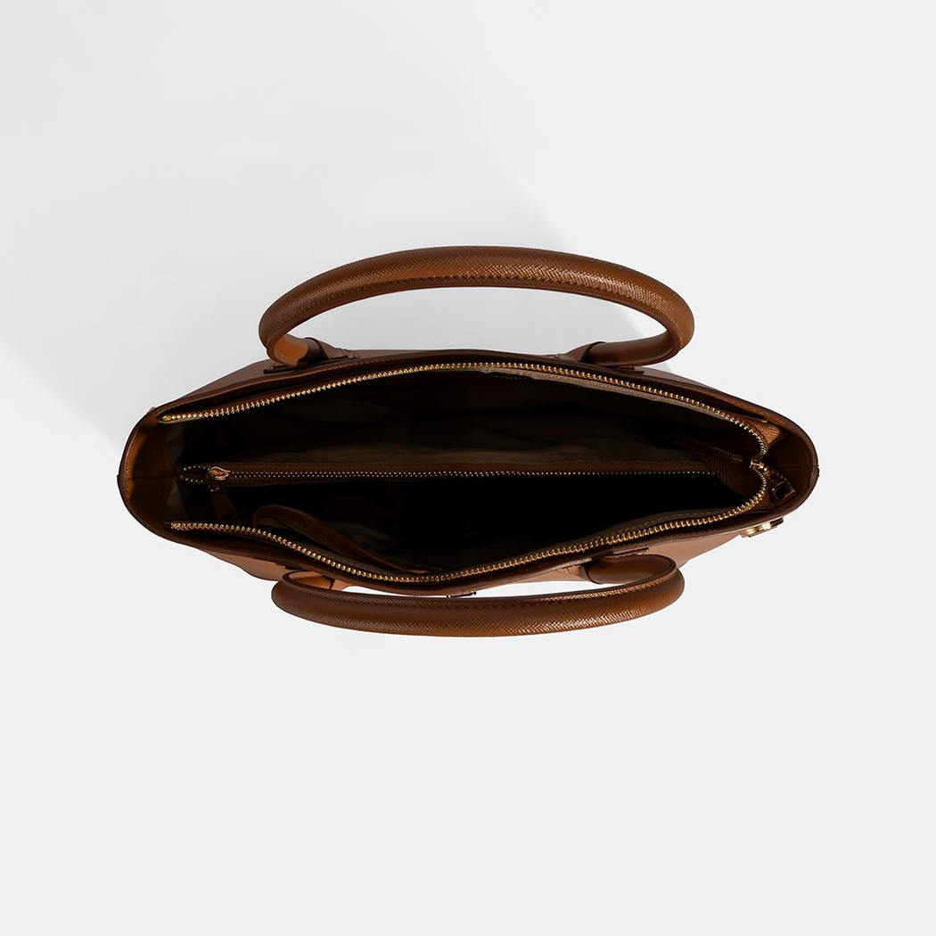 Kadın Kahve Omuz Askılı El Çantası