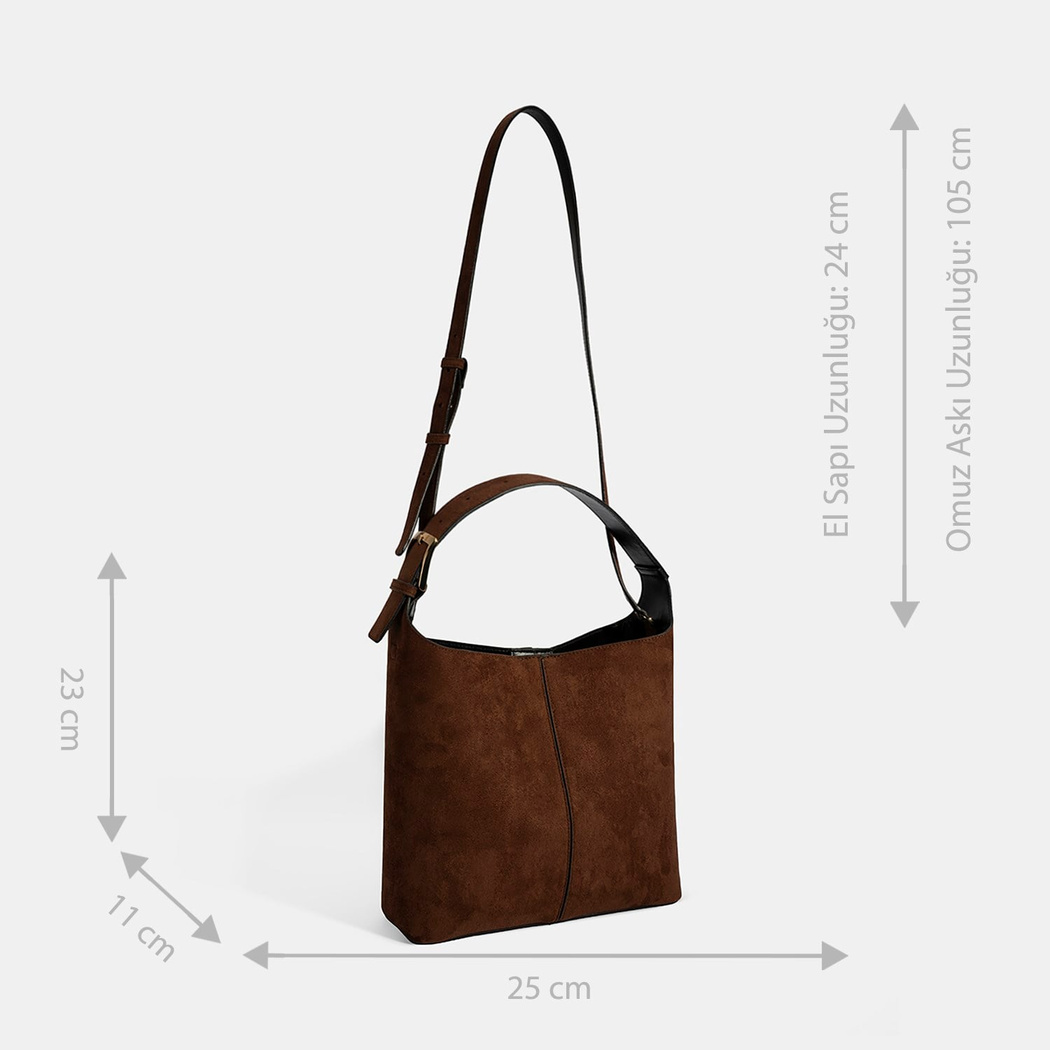 Kadın Kahve Omuz Çantası