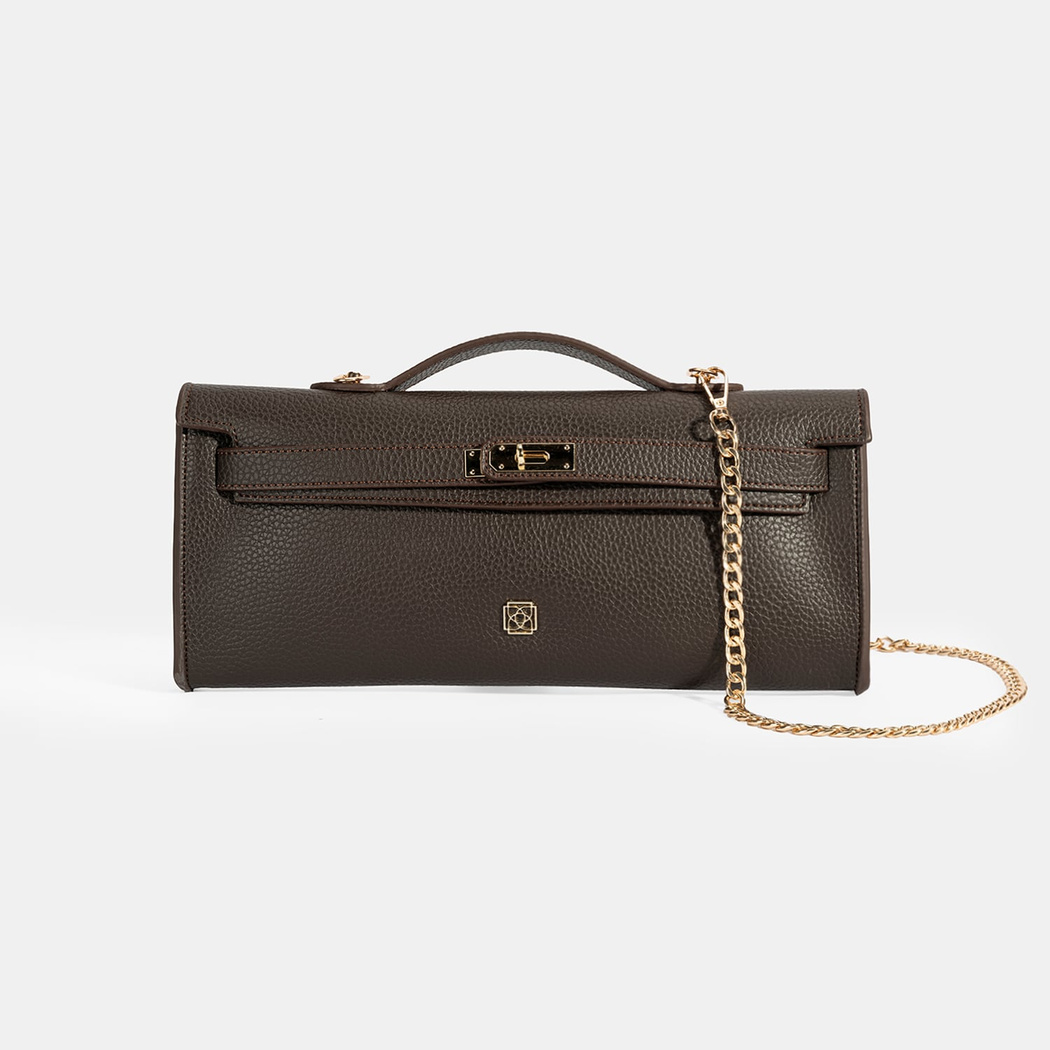 Kadın Kahve Portföy Çanta