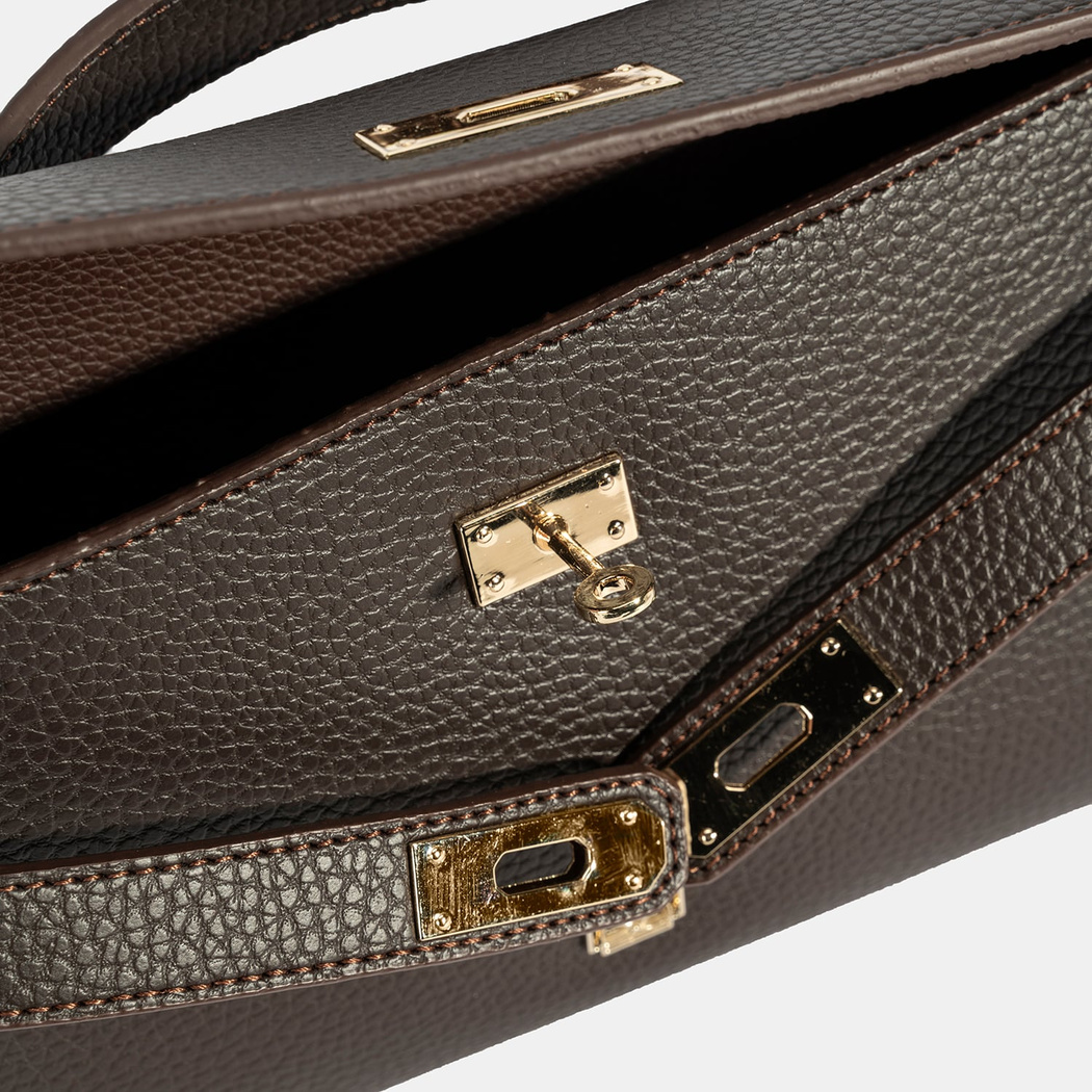 Kadın Kahve Portföy Çanta