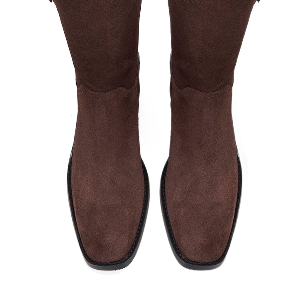 Kadın Kahve Süet Çizme
