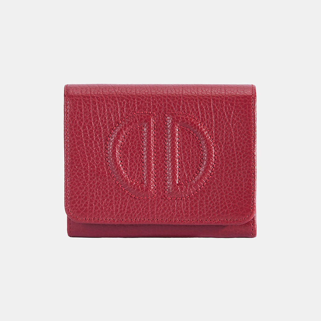 Kadın Kırmızı Deri Cüzdan