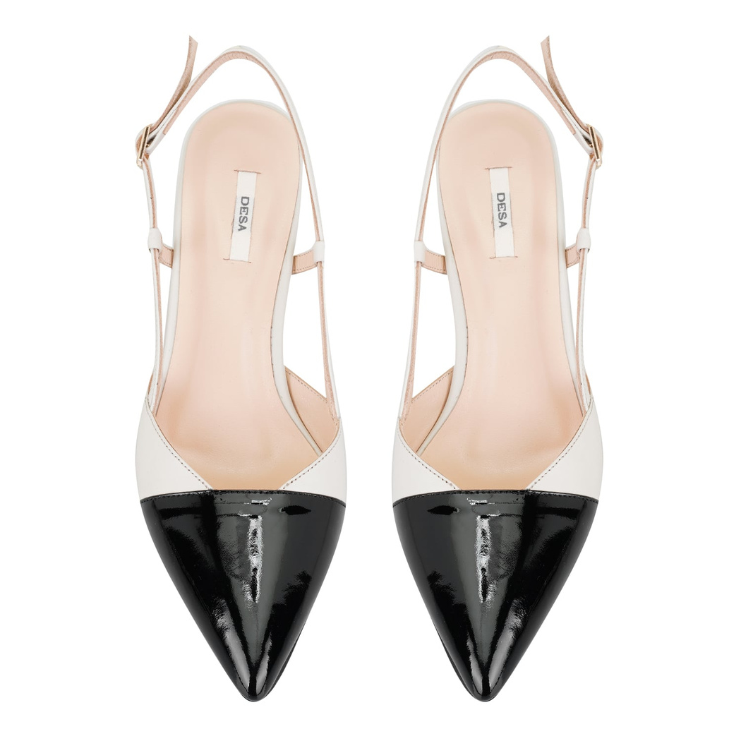 Kadın Krem Ayarlanabilir Tokalı Topuklu Deri Abiye Ayakkabı