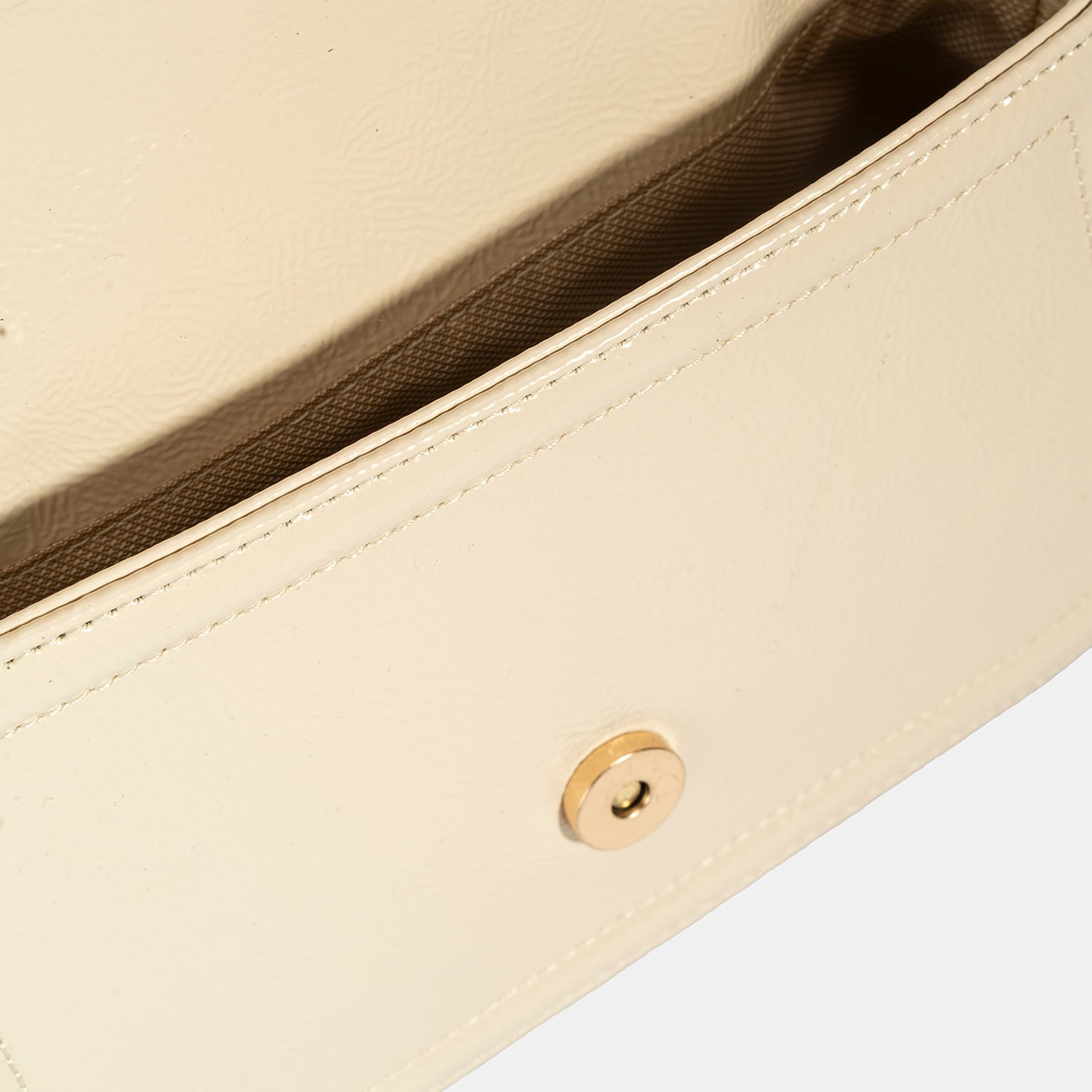 Kadın Krem Postacı Çantası