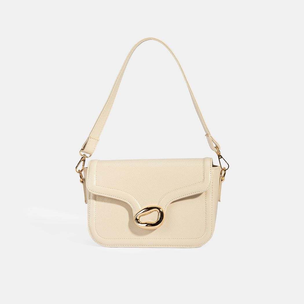 Kadın Krem Postacı Çantası