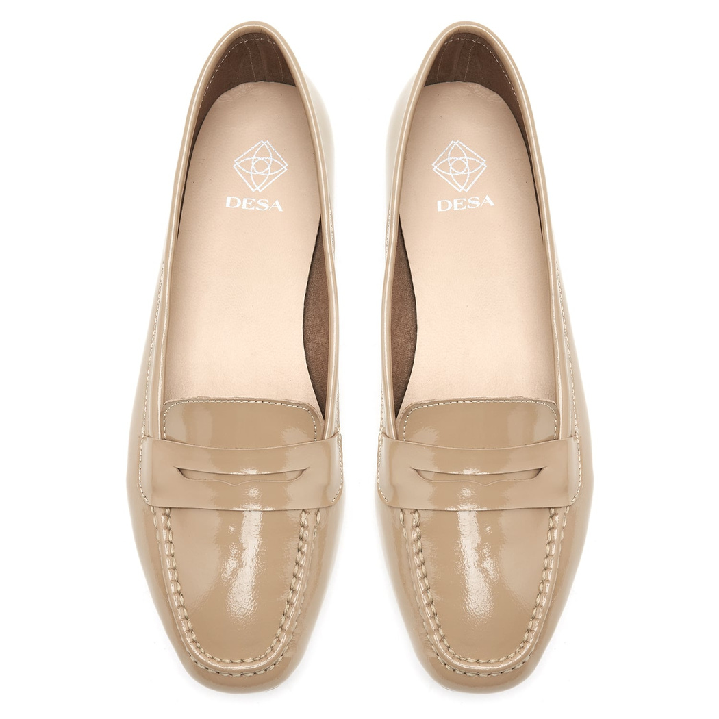 Kadın Krem Rugan Loafer