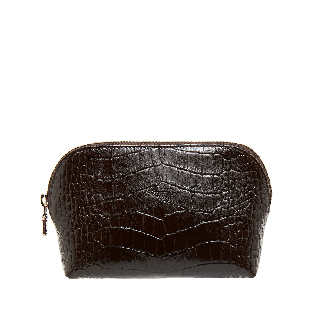 Kadın Kroko Baskılı Deri Cüzdan