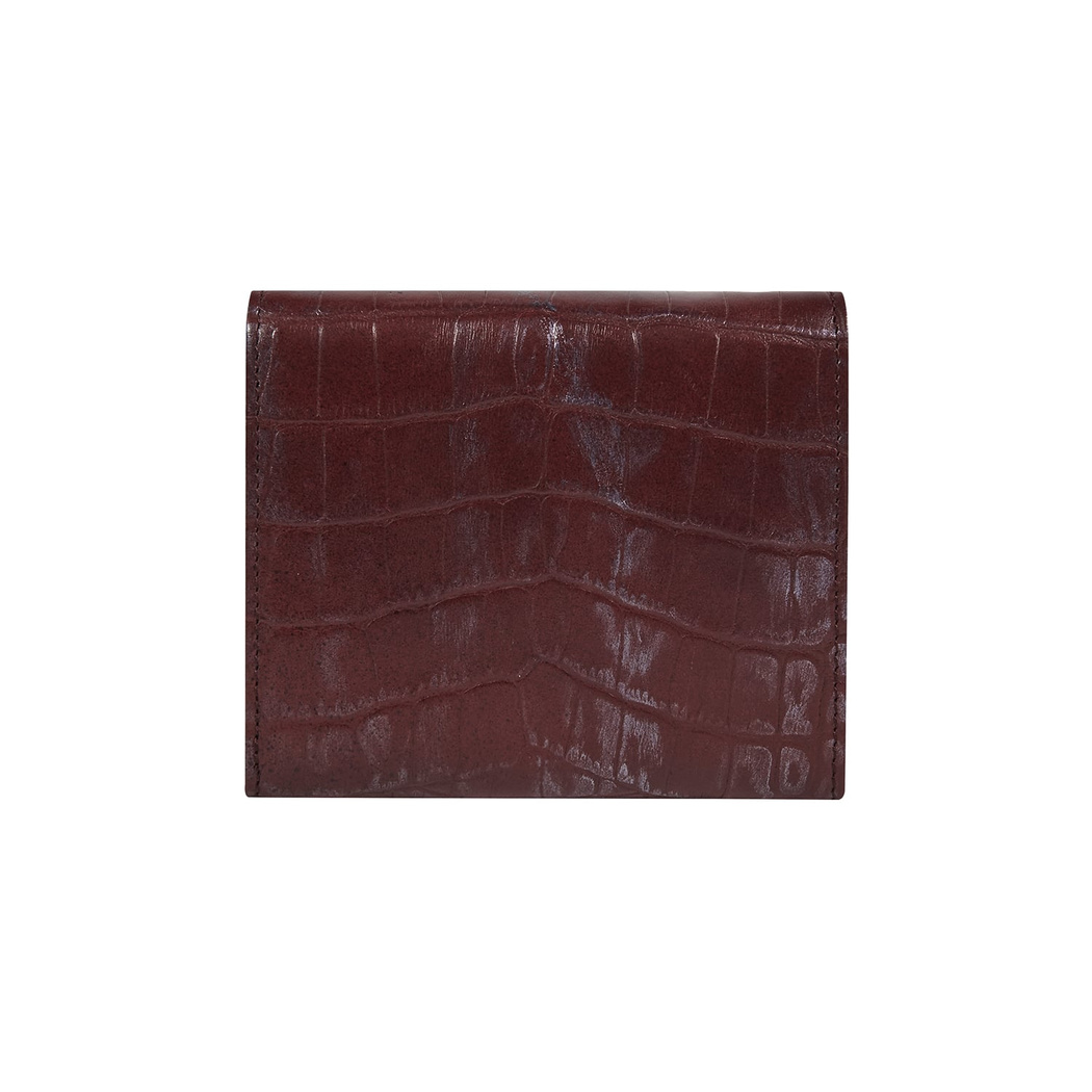Kadın Kroko Baskılı Deri Cüzdan
