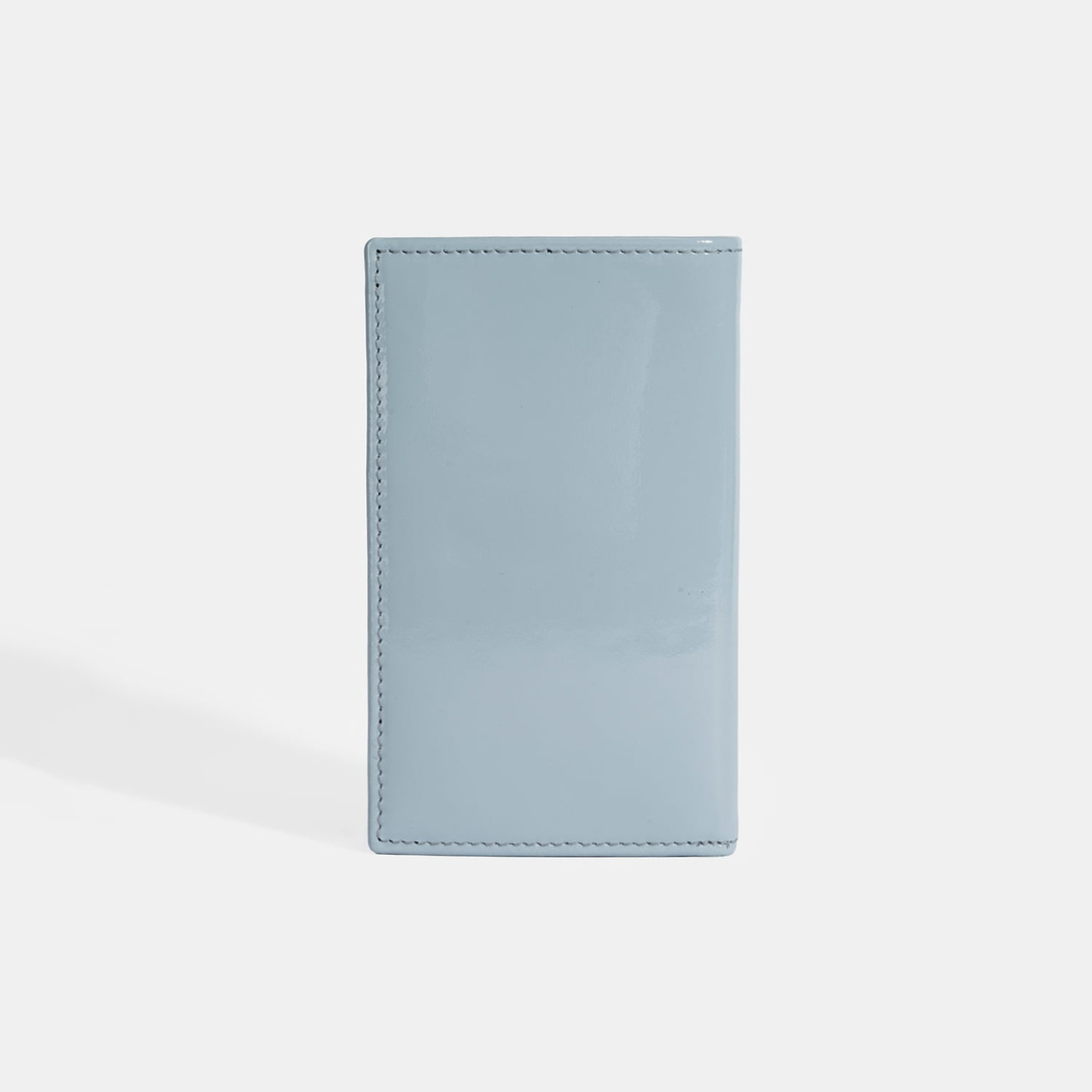 Kadın Mavi Deri Cüzdan