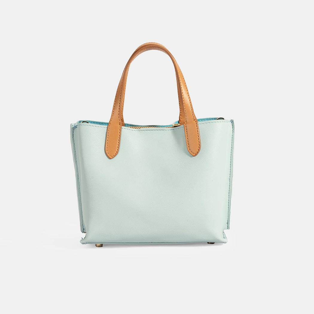 Kadın Mavi Omuz Askılı Mini El Çantası