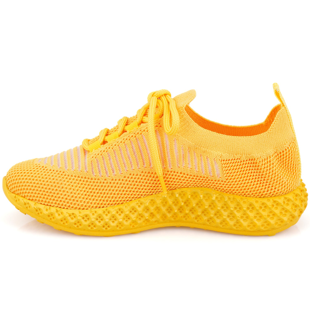 Kadın Sarı Spor Ayakkabı