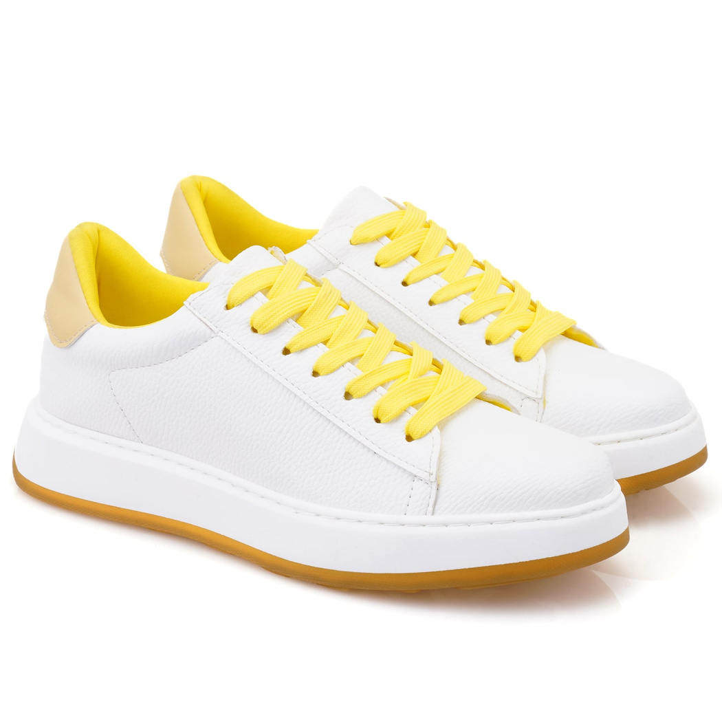 Kadın Sarı Spor Ayakkabı