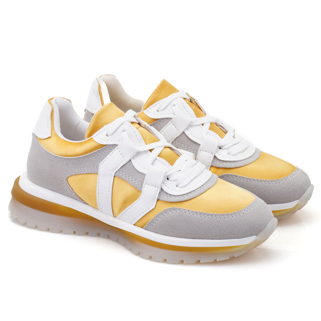 Kadın Sarı Spor Ayakkabı