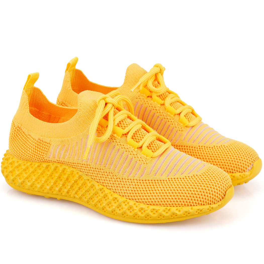 Kadın Sarı Spor Ayakkabı