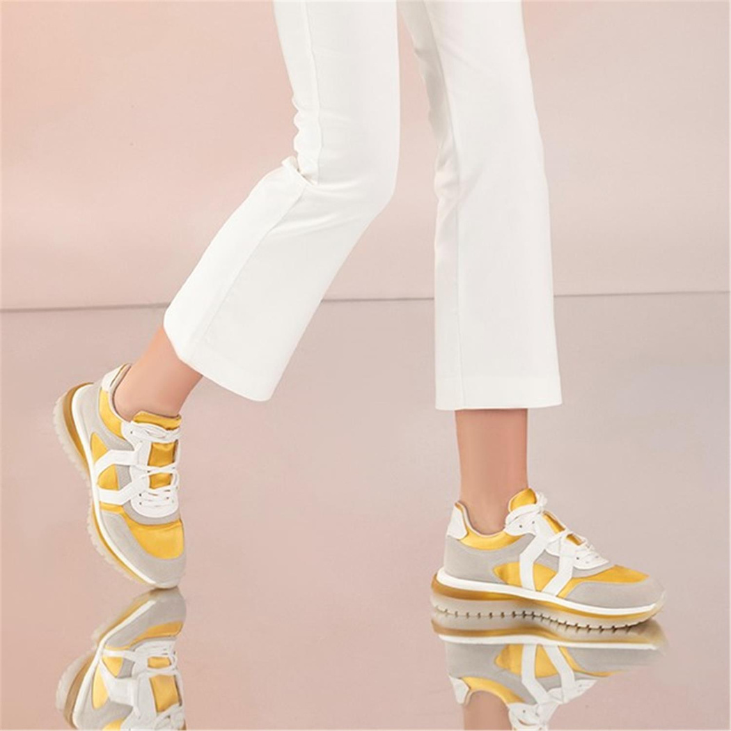 Kadın Sarı Spor Ayakkabı