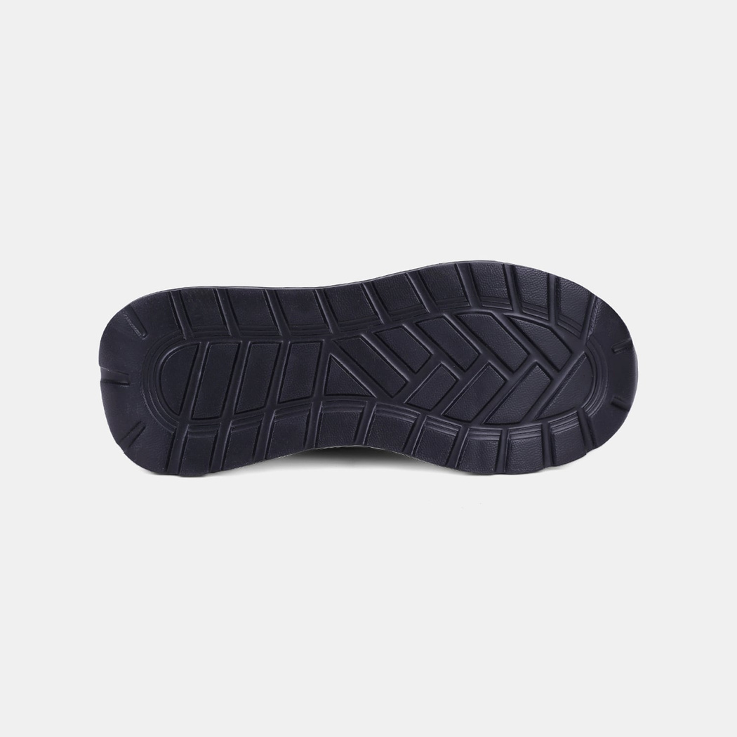 Kadın Siyah Bağcıklı Kalın Tabanlı Deri Sneaker