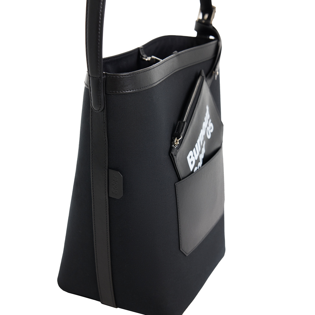 Kadın Siyah Cüzdan Aksesuarlı Omuz Çantası