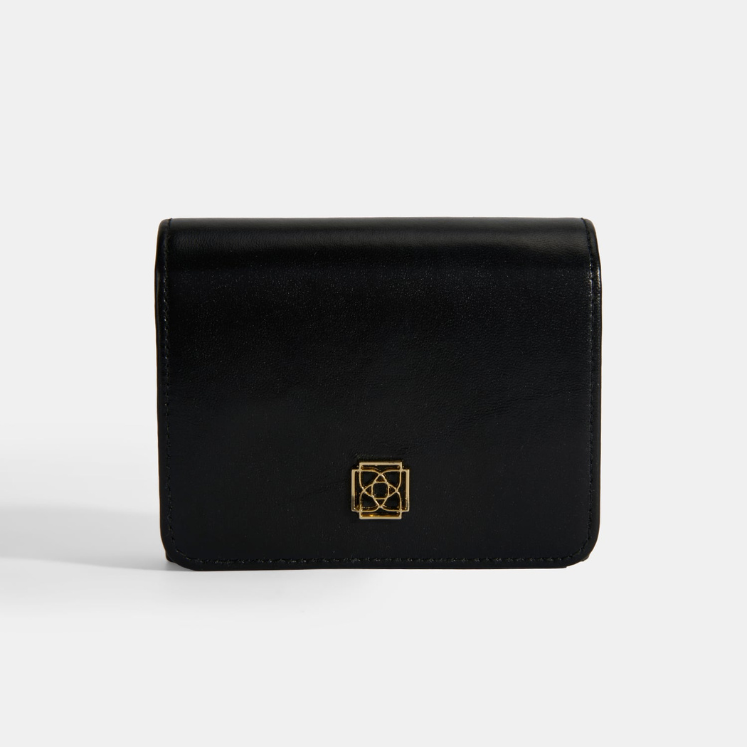 Kadın Siyah Deri Cüzdan