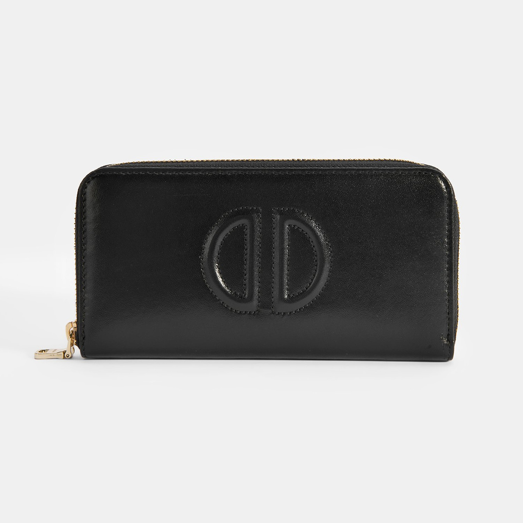 Kadın Siyah Deri Cüzdan