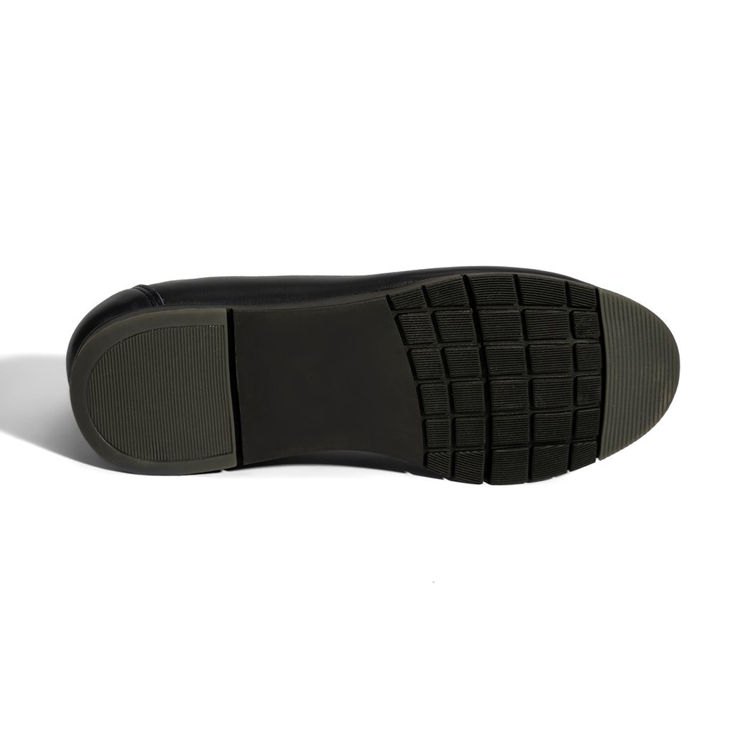 Kadın Siyah DesaComfort Deri Günlük Ayakkabı