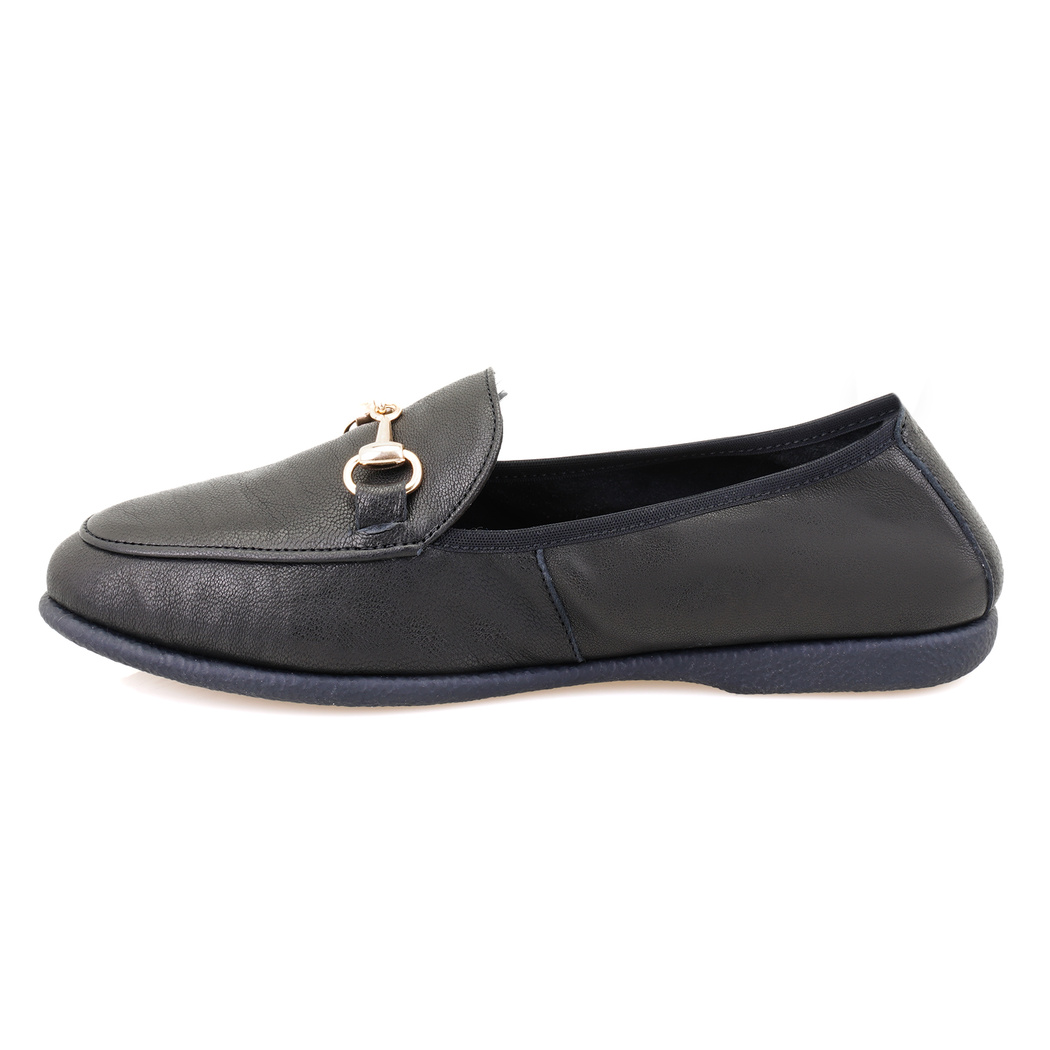 Kadın Siyah DesaComfort Deri Günlük Ayakkabı