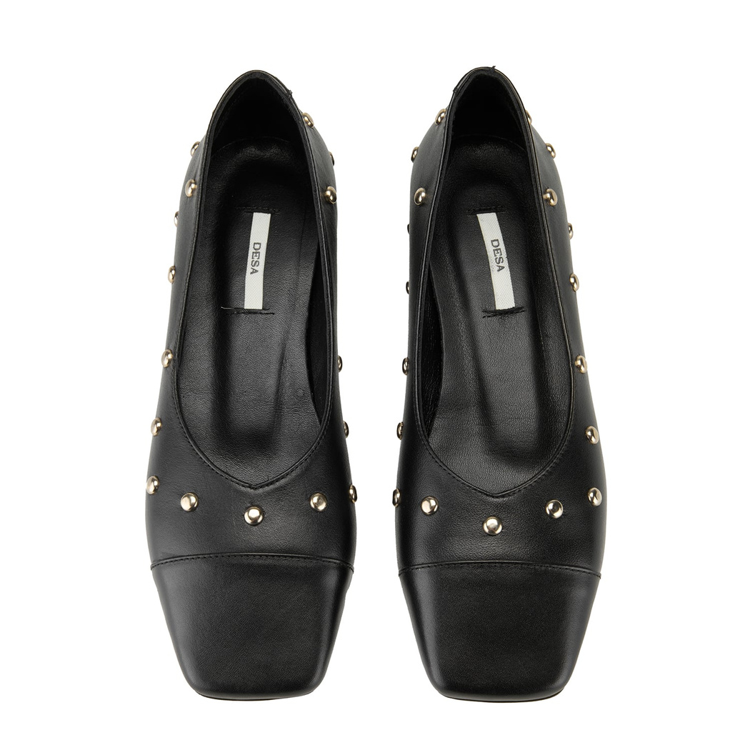 Kadın Siyah Günlük Deri Ayakkabı