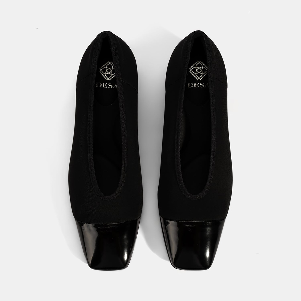 Kadın Siyah Kalın Topuklu Günlük Ayakkabı