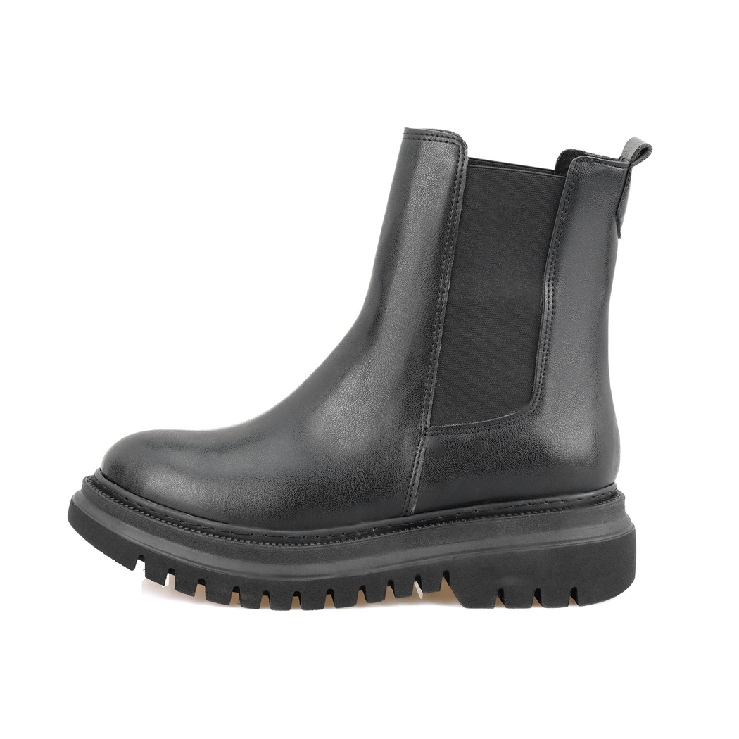 Kadın Siyah Lastikli Chelsea Bot