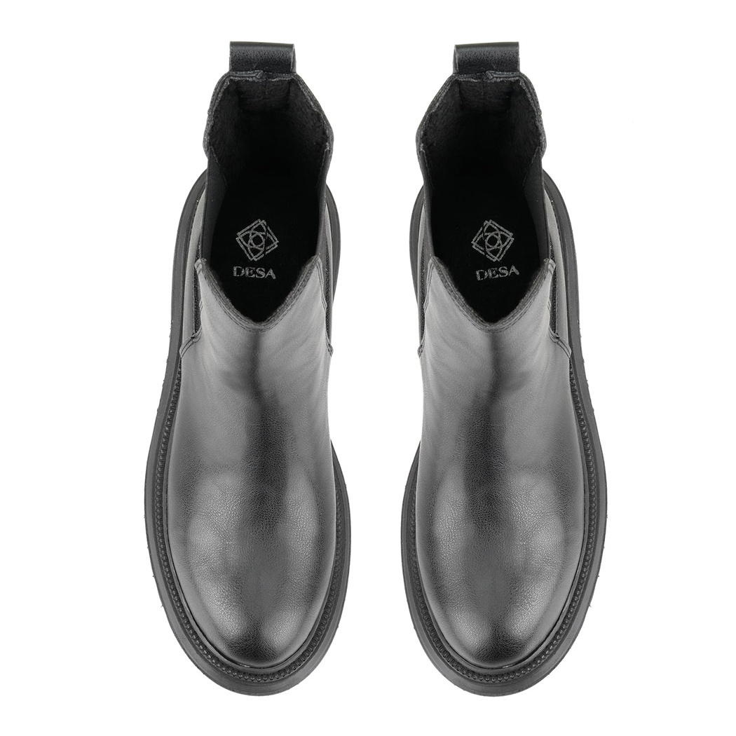 Kadın Siyah Lastikli Chelsea Bot