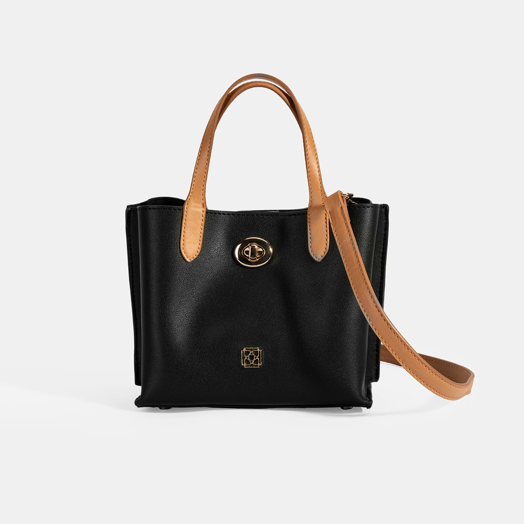 Kadın Siyah Omuz Askılı Mini El Çantası