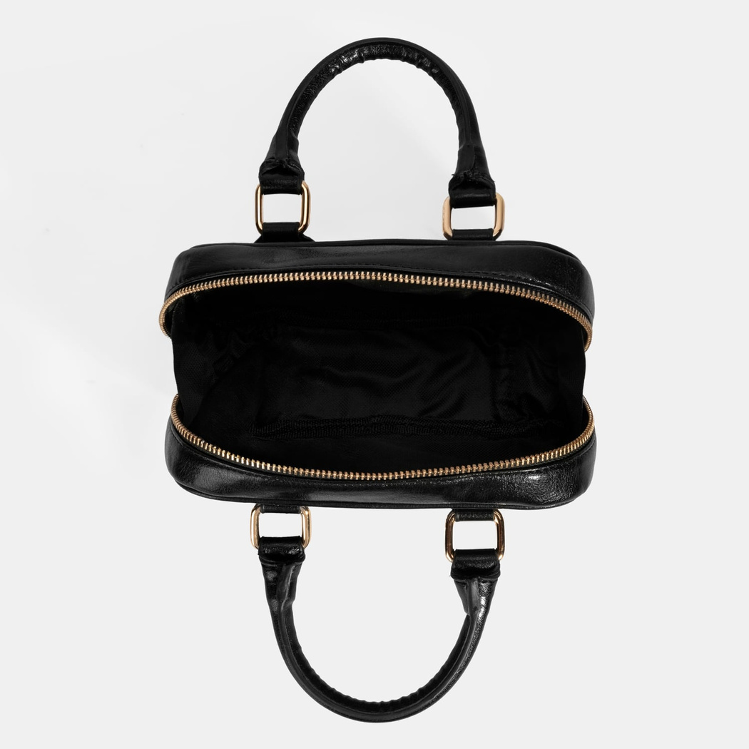 Kadın Siyah Omuz Askılı Mini El Çantası