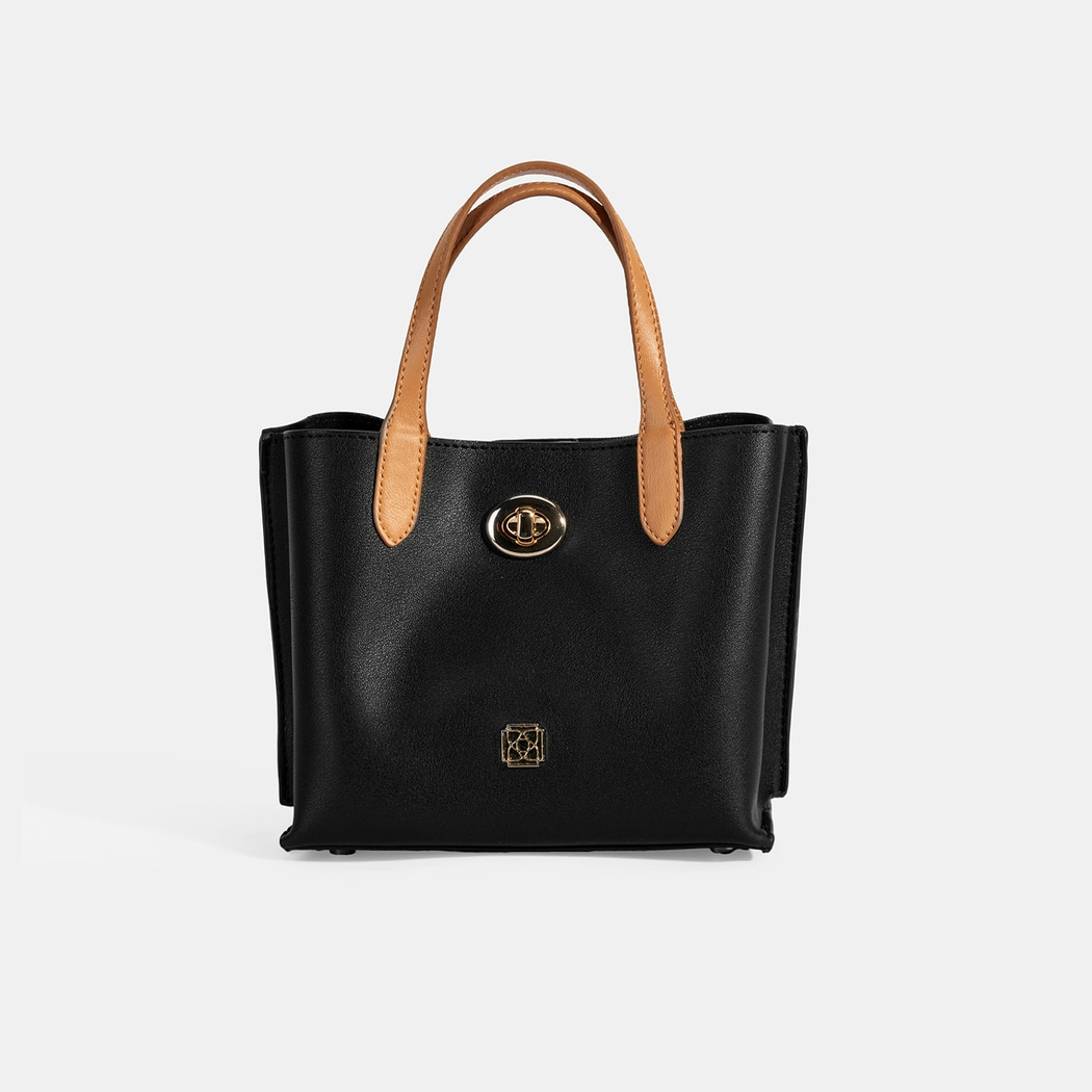 Kadın Siyah Omuz Askılı Mini El Çantası