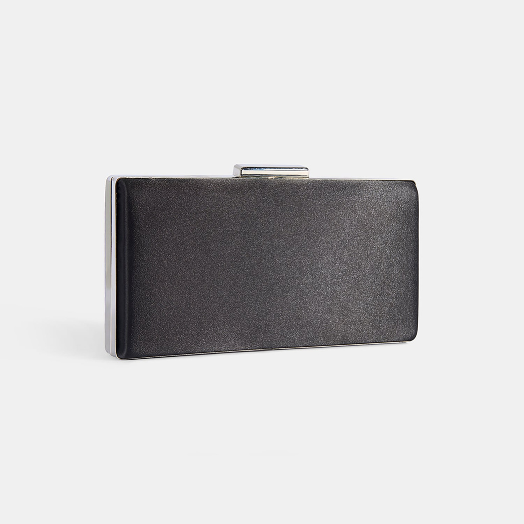 Kadın Siyah Portföy Gece Çantası