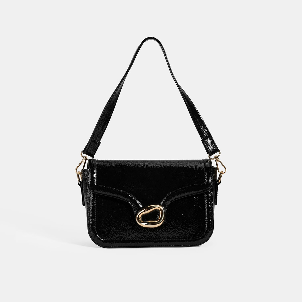 Kadın Siyah Postacı Çantası