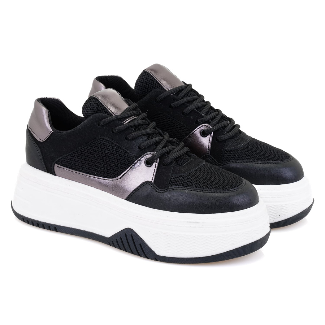 Kadın Siyah Spor Ayakkabı