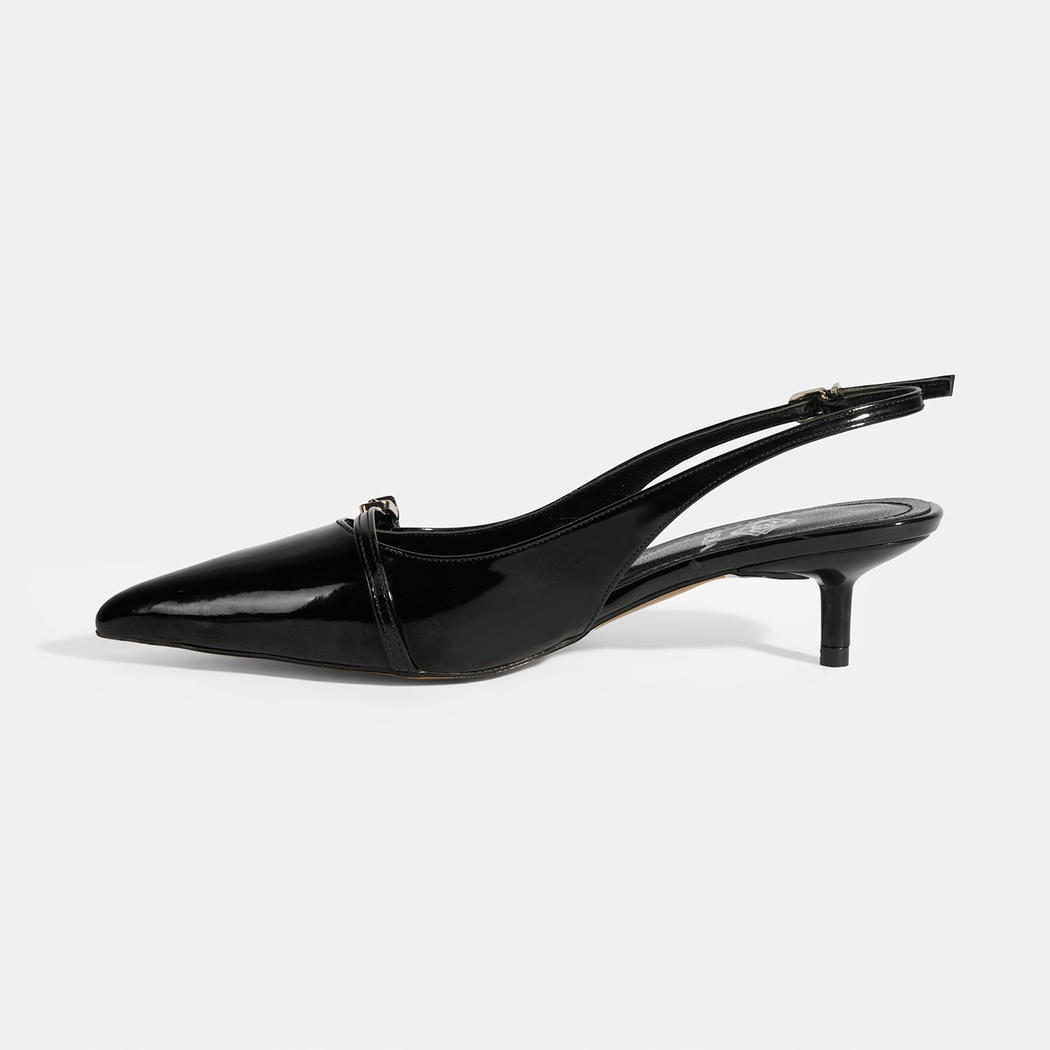 Kadın Siyah Topuklu Klasik Ayakkabı