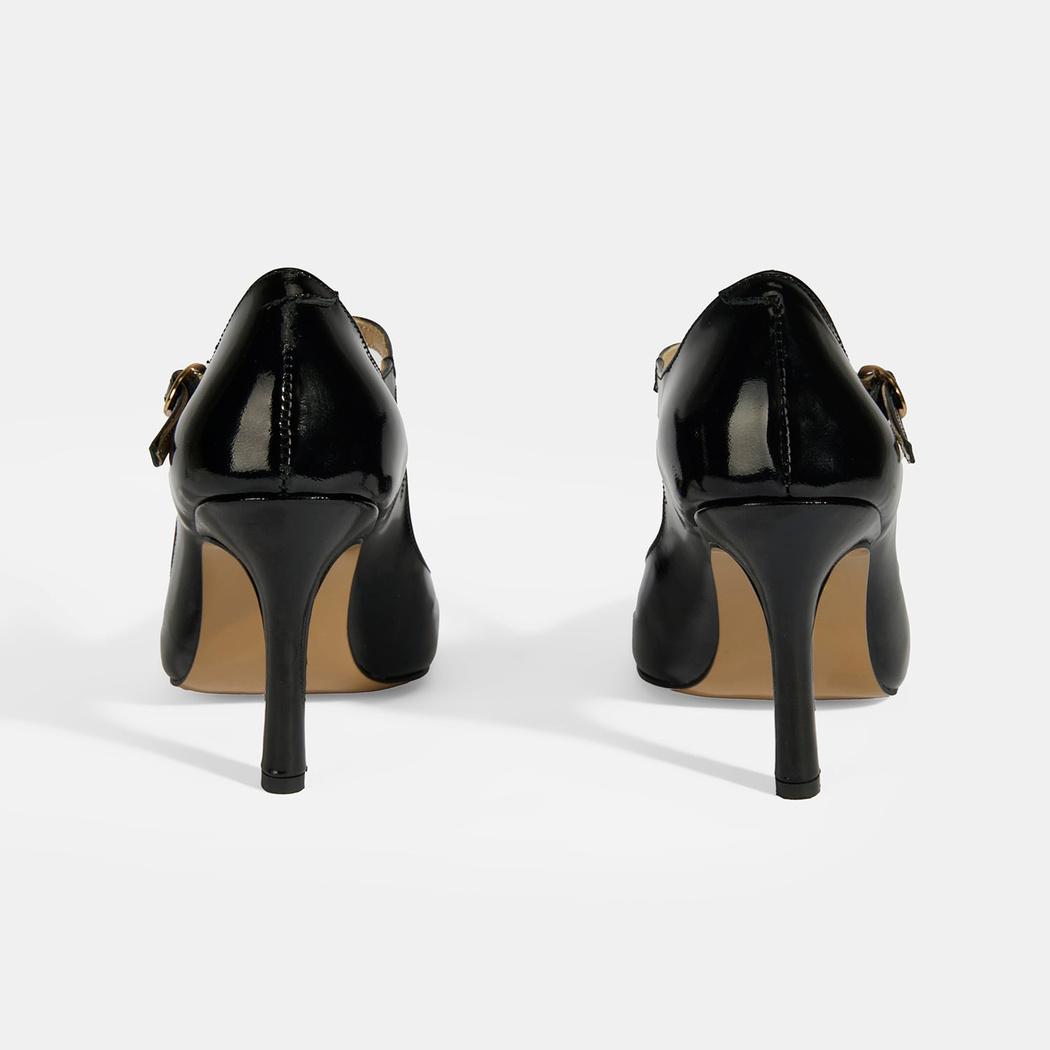 Kadın Siyah Topuklu Klasik Ayakkabı