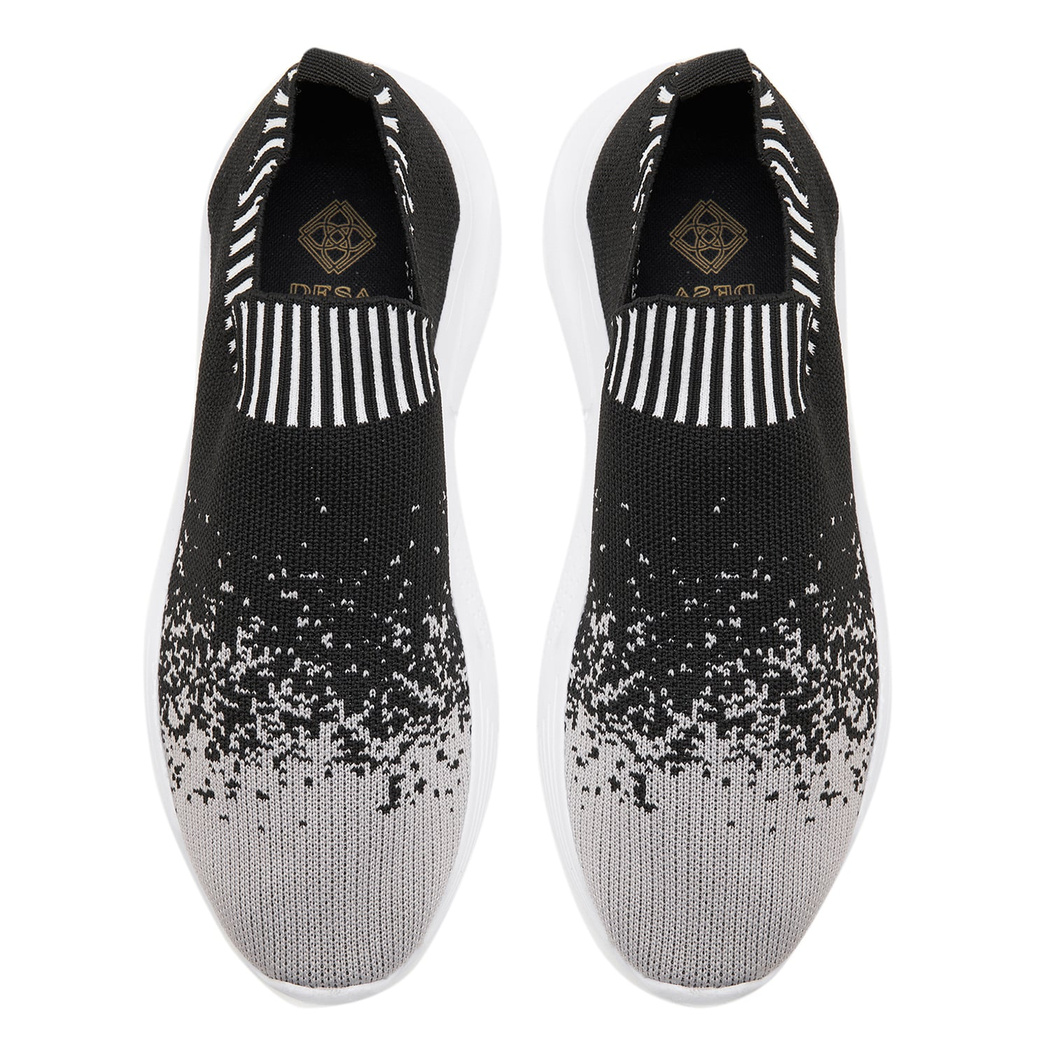 Kadın Siyah Triko Spor Ayakkabı