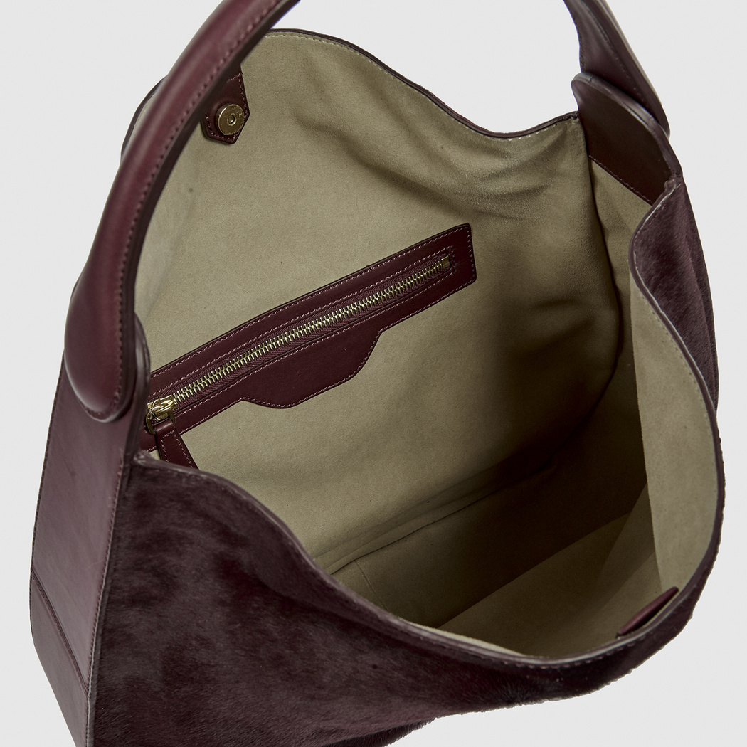 Kadın Süet Hobo Çanta